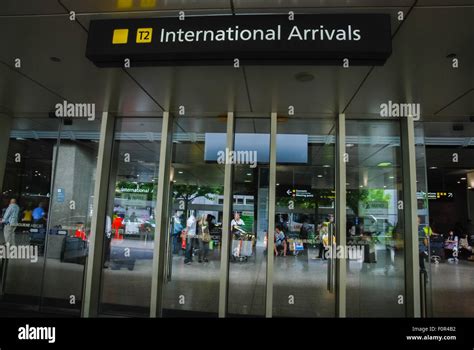 arrival at melbourne airport.